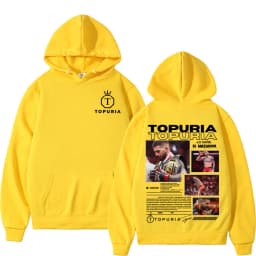 Ilia Topuria Lo Sone El Matador Graphic Hoodies Men's Fashion Vintage Oversized Hoodie Unisex Casual Fleece Sweatshirt Pullovers