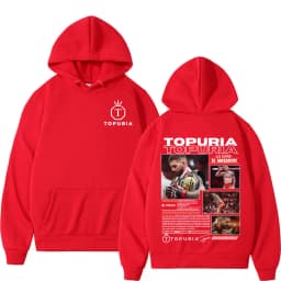 Ilia Topuria Lo Sone El Matador Graphic Hoodies Men's Fashion Vintage Oversized Hoodie Unisex Casual Fleece Sweatshirt Pullovers