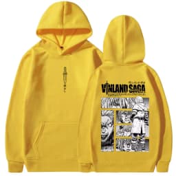 Anime Vinland Saga Hoodies Manga Thorfinn Karlsefni Graphic Men's Women Clothing Hooded Sweatshirts Harajuku Oversized Pullovers