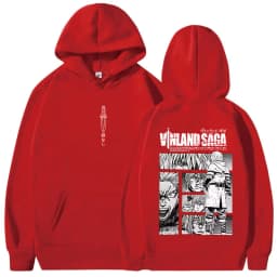 Anime Vinland Saga Hoodies Manga Thorfinn Karlsefni Graphic Men's Women Clothing Hooded Sweatshirts Harajuku Oversized Pullovers
