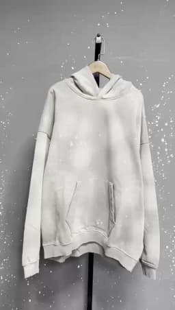 IEFB American Style Male Hoodies Make Old Spray Splash-ink Hole Design Men's Sweatshirt Winter Spring New Trendy Men Wear 9W123