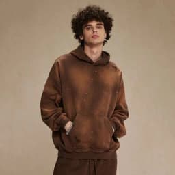 IEFB American Style Male Hoodies Make Old Spray Splash-ink Hole Design Men's Sweatshirt Winter Spring New Trendy Men Wear 9W123