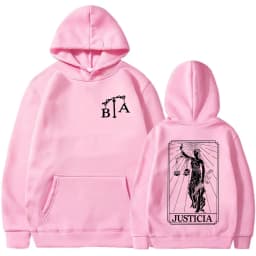 Justicia 2026 Brothers in Arms Double Sided Print Hoodies Men Women Clothing Fashion Sweatshirt Oversized Long Sleeve Pullovers