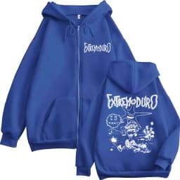 Extremoduro Tour 2025 Album Zipper Hoody Men Women Hip Hop Pop Music Zip Up Sweatshirt Y2K Casual Loose Long Sleeve Jacket Hoody