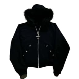 2026 Autumn Winter New Fur Collar Hat Zipper Hoodie Y2k Gothic High Street Hooded Jacket Men American Retro Punk Men's Clothing