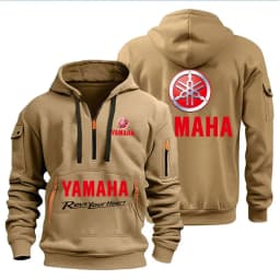 Spring Autumn men's Yamaha logo printed casual hoodie sportswear fleece warm jacket set shirt outdoor racing fan clothing 2026