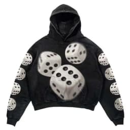 New Rock American Style Sweatshirts for Men Loose Hip Hop Y2k Clothes Korean Harajuku Fashion Simple Man Hoodies Novelty And In
