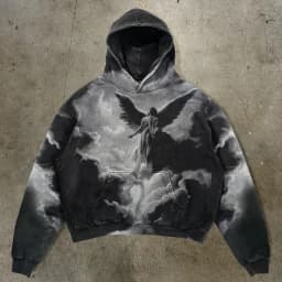 New Rock American Style Sweatshirts for Men Loose Hip Hop Y2k Clothes Korean Harajuku Fashion Simple Man Hoodies Novelty And In