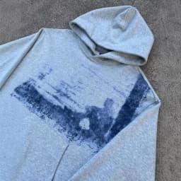 Y2k American Gray Gothic Retro pattern Printed Pullover Hoodie Men and Women Hip Hop Fashion Jogger Casual Oversized Sweatshirt