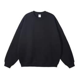 ZODF New 2025 Winter 350gsm Fleece Sweatshirts For Men Unisex Casual Loose Basic Solid O-Neck Thick Warm Pullovers HY0635
