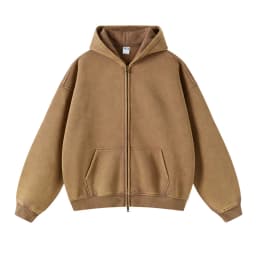 ZODF New Winter Men Batik Washed Zipper Hoodies Women Unisex Loose Thick Warm 360gsm Fleece Hooded Coat Sweatpants Set HY0713