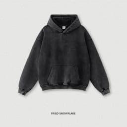 ZODF Retro Men's Winter Washed Fleece Hoodies Unisex Loose 360gsm Warm Knitted Hooded Pullovers Streetwears HY0887