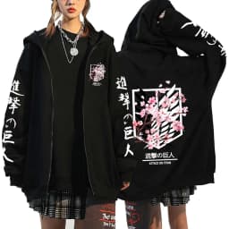 Autumn Fleece Long Sleeve Zipper Sweatshirts Harajuku Streetwear Hoodies Shield Print Loose Casual Zip Up Jacket Y2k Clothes