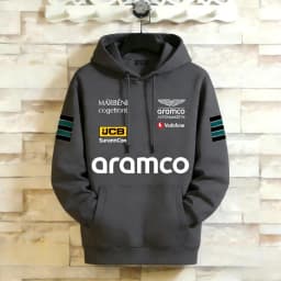 Aston Martin F1 Hoodie Men Women Soft Breathable Casual Street Style