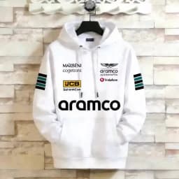 Aston Martin F1 Hoodie Men Women Soft Breathable Casual Street Style