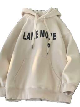 Heavyweight Fleece Hoodie Autumn Winter 2023 New American Trendy Brand Men's Long Sleeve Top Couple Outfit Casual Streetwear
