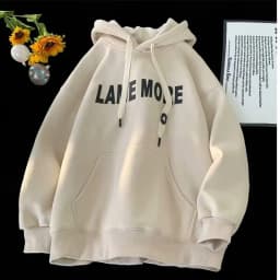 Heavyweight Fleece Hoodie Autumn Winter 2023 New American Trendy Brand Men's Long Sleeve Top Couple Outfit Casual Streetwear
