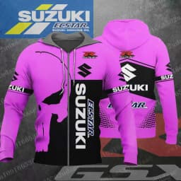 suzuki 2026 New  Racing Men's and Women's Motorcycle Enthusiasts Sports and Leisure Zipper Hoodie