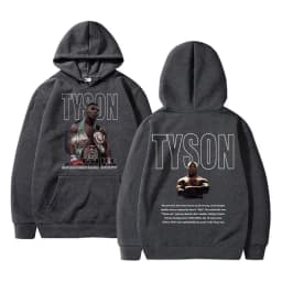 Boxing King Mike Tyson Graphic Hoodie Men Women Fashion Casual Vintage Sweatshirt Male Oversized Hoodies Man Hip Hop Streetwear