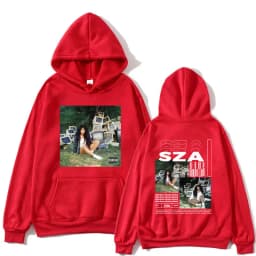 SZA Ctrl Music Album Cover Print Hoodies Men Women Fashion Hoodie Oversized Hip Hop Retro Sweatshirt Casual Fleece Streetwear
