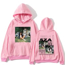 SZA Ctrl Music Album Cover Print Hoodies Men Women Fashion Hoodie Oversized Hip Hop Retro Sweatshirt Casual Fleece Streetwear