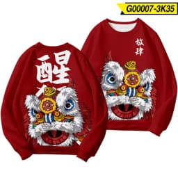 Chinese Dragon Print Hoodie Sweatshirt Autumn Japanese Casual Oversized Sweatshirts Hip Hop Pullover Women Men Clothing