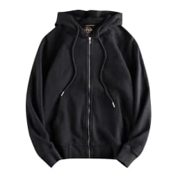Autumn Winter New Cardigan Hoodies for Men's Fashion Long Sleeved Hooded Thickened Velvet Plus Heavyweight Casual Sweatshirts