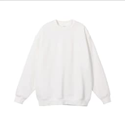 Blue 600G Heavy Baby Blue Silver Fox Velvet round Neck Sweater Men's Korean Fashion Trendy Tops