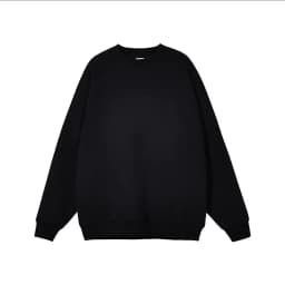 Blue 600G Heavy Baby Blue Silver Fox Velvet round Neck Sweater Men's Korean Fashion Trendy Tops