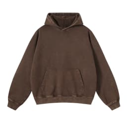 2024 Autumn Winter Men 420gsm Hoodies Streetwears High Street Heavy Weight Washed Cotton Sweatshirts Brand Tracksuit
