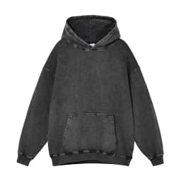 2024 Autumn Winter Men 420gsm Hoodies Streetwears High Street Heavy Weight Washed Cotton Sweatshirts Brand Tracksuit