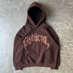 Hooded American retro zipper sweatshirt Gothic letter star print hoodie trendy men's casual jacket 2023 new product