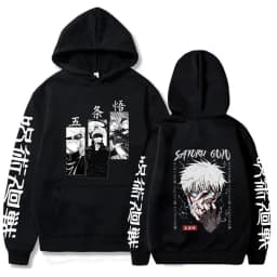 Hoody Anime Print Sweatshirts Jujutsu Kaisen Men's Hoodie Harajuku Autumn Winter Streetwear Clothes Yuji Itadori Hoodies