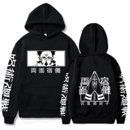 Hoody Anime Print Sweatshirts Jujutsu Kaisen Men's Hoodie Harajuku Autumn Winter Streetwear Clothes Yuji Itadori Hoodies