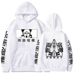 Hoody Anime Print Sweatshirts Jujutsu Kaisen Men's Hoodie Harajuku Autumn Winter Streetwear Clothes Yuji Itadori Hoodies