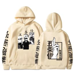 Hoody Anime Print Sweatshirts Jujutsu Kaisen Men's Hoodie Harajuku Autumn Winter Streetwear Clothes Yuji Itadori Hoodies