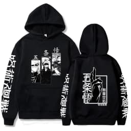Hoody Anime Print Sweatshirts Jujutsu Kaisen Men's Hoodie Harajuku Autumn Winter Streetwear Clothes Yuji Itadori Hoodies