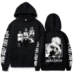Hoody Anime Print Sweatshirts Jujutsu Kaisen Men's Hoodie Harajuku Autumn Winter Streetwear Clothes Yuji Itadori Hoodies