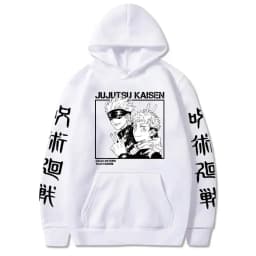 Hoody Anime Print Sweatshirts Jujutsu Kaisen Men's Hoodie Harajuku Autumn Winter Streetwear Clothes Yuji Itadori Hoodies