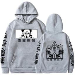 Hoody Anime Print Sweatshirts Jujutsu Kaisen Men's Hoodie Harajuku Autumn Winter Streetwear Clothes Yuji Itadori Hoodies
