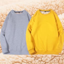 Lamb Velvet Hoodie Men's Thickened Fleece round Neck Casual Versatile Teenage Warm Top Lamb Velvet Jacket Winter Fashion