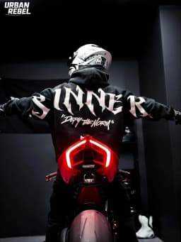 Men's Reflective Motorcycle Hoodie Set Reflective Graphic Oversized Urban Rebel Casual Daily Night Streetwear Hoodie Tops Y2k