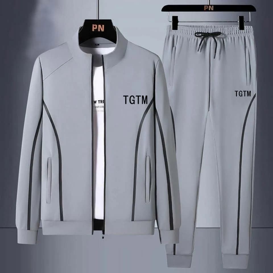 Men's Midlife Casual Sports Suit Two-Piece Set Spring Autumn New Style Long Sleeve Cotton Sweatshirt And Pants for Adults