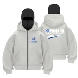 2026 New Yamaha Racing Motorcycle Racing Team Outdoor Sports Enthusiasts Men's and Women's Masks Windproof Hoodies