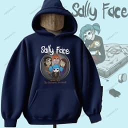 Sally Face Hoodie Horror and Mystery Game Sally Face Pullover Comfortable Personality Hoodie Hip-hop Hoodie Sweatshirt Printed