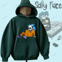 Sally Face Hoodie Horror and Mystery Game Sally Face Pullover Comfortable Personality Hoodie Hip-hop Hoodie Sweatshirt Printed