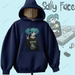 Sally Face Hoodie Horror and Mystery Game Sally Face Pullover Comfortable Personality Hoodie Hip-hop Hoodie Sweatshirt Printed