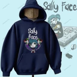 Sally Face Hoodie Horror and Mystery Game Sally Face Pullover Comfortable Personality Hoodie Hip-hop Hoodie Sweatshirt Printed