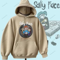 Sally Face Hoodie Horror and Mystery Game Sally Face Pullover Comfortable Personality Hoodie Hip-hop Hoodie Sweatshirt Printed