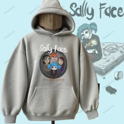 Sally Face Hoodie Horror and Mystery Game Sally Face Pullover Comfortable Personality Hoodie Hip-hop Hoodie Sweatshirt Printed